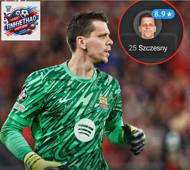 Màn trình diễn phi thường của Szczesny nhận được lời tán dương từ nhiều CĐV Barca.